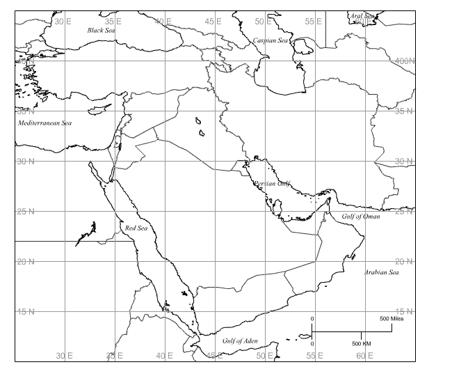 middle-east-blank-map